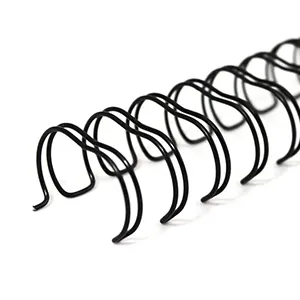 No. 14 - 1/4" or 6.4mm Binding Wire - 3:1 Pitch - Black