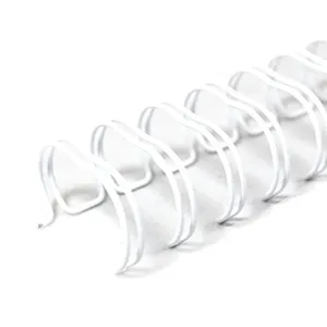 No. 01 - 1/4" or 6.4mm Binding Wire - 3:1 Pitch - White